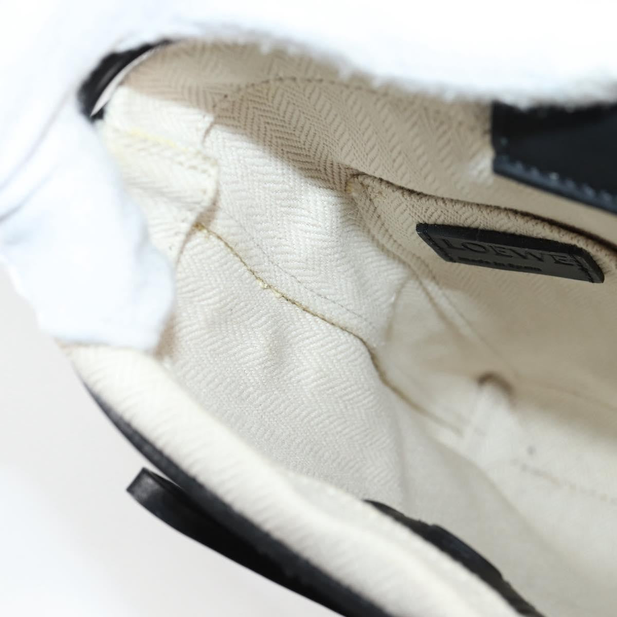 Loewe Ikebana Crossbody Bag Leather, BLACK, LEATHER, Crossbody bag