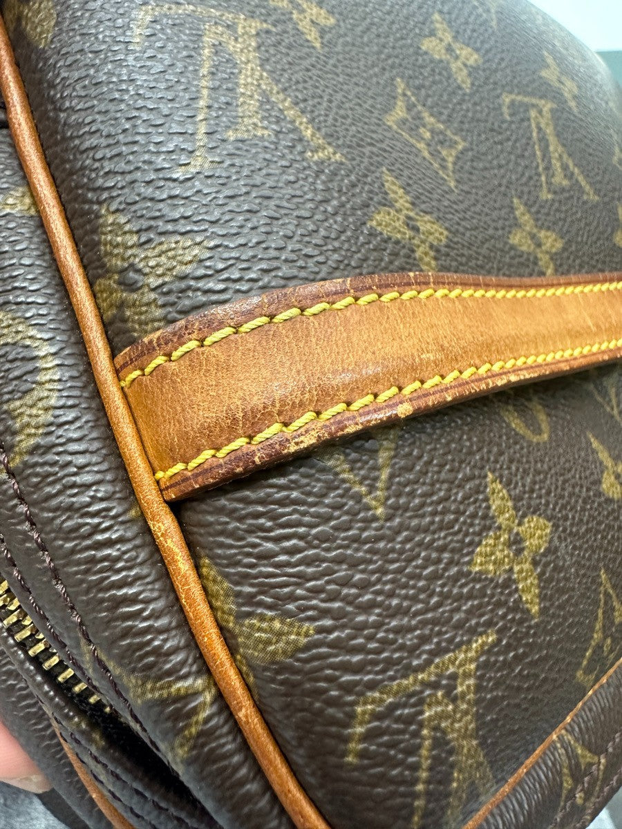 Louis Vuitton Reporter Bag Monogram Canvas, BROWN, CANVAS, Shoulder bag
