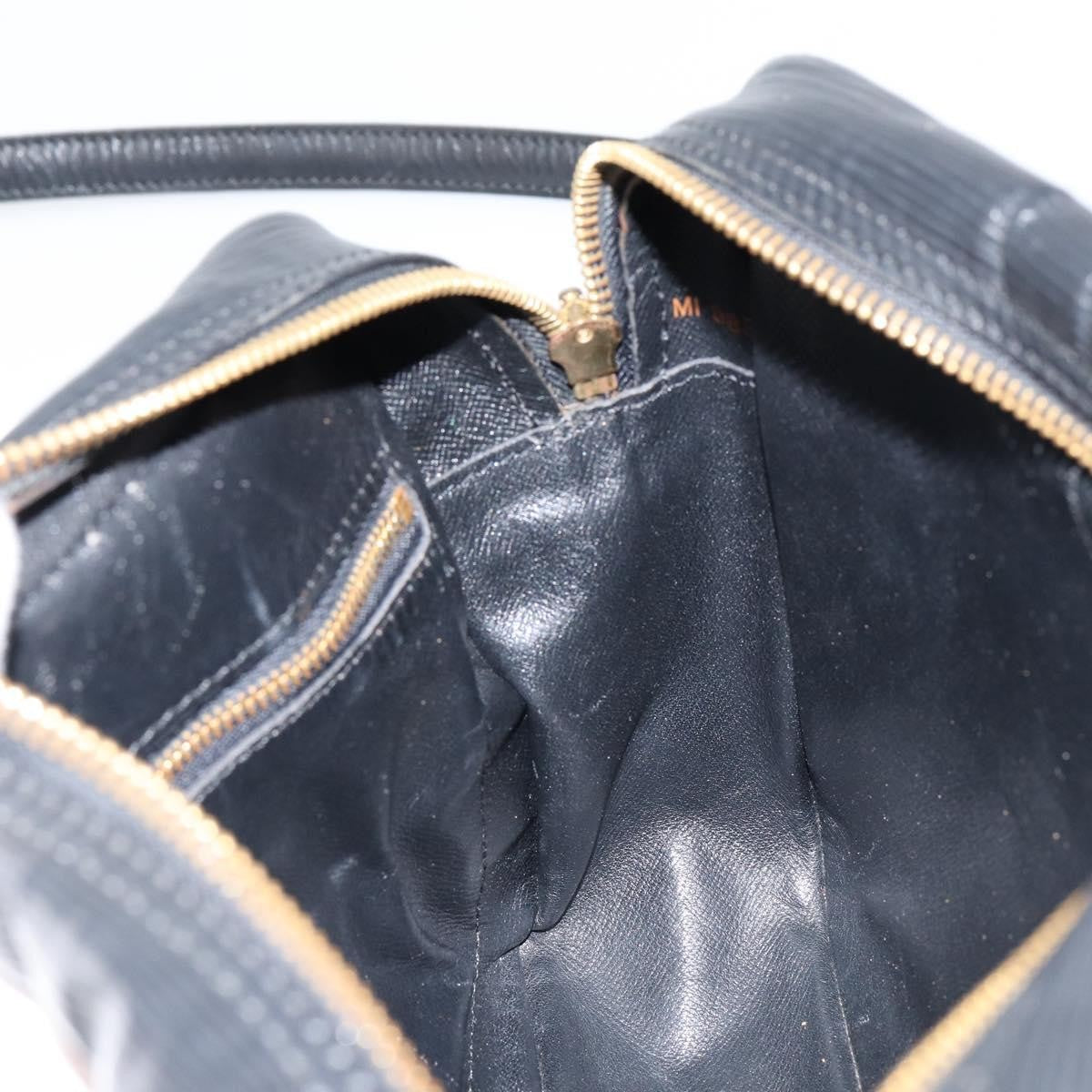 Louis Vuitton Trocadero Handbag Epi Leather, BLACK, LEATHER, Shoulder bag