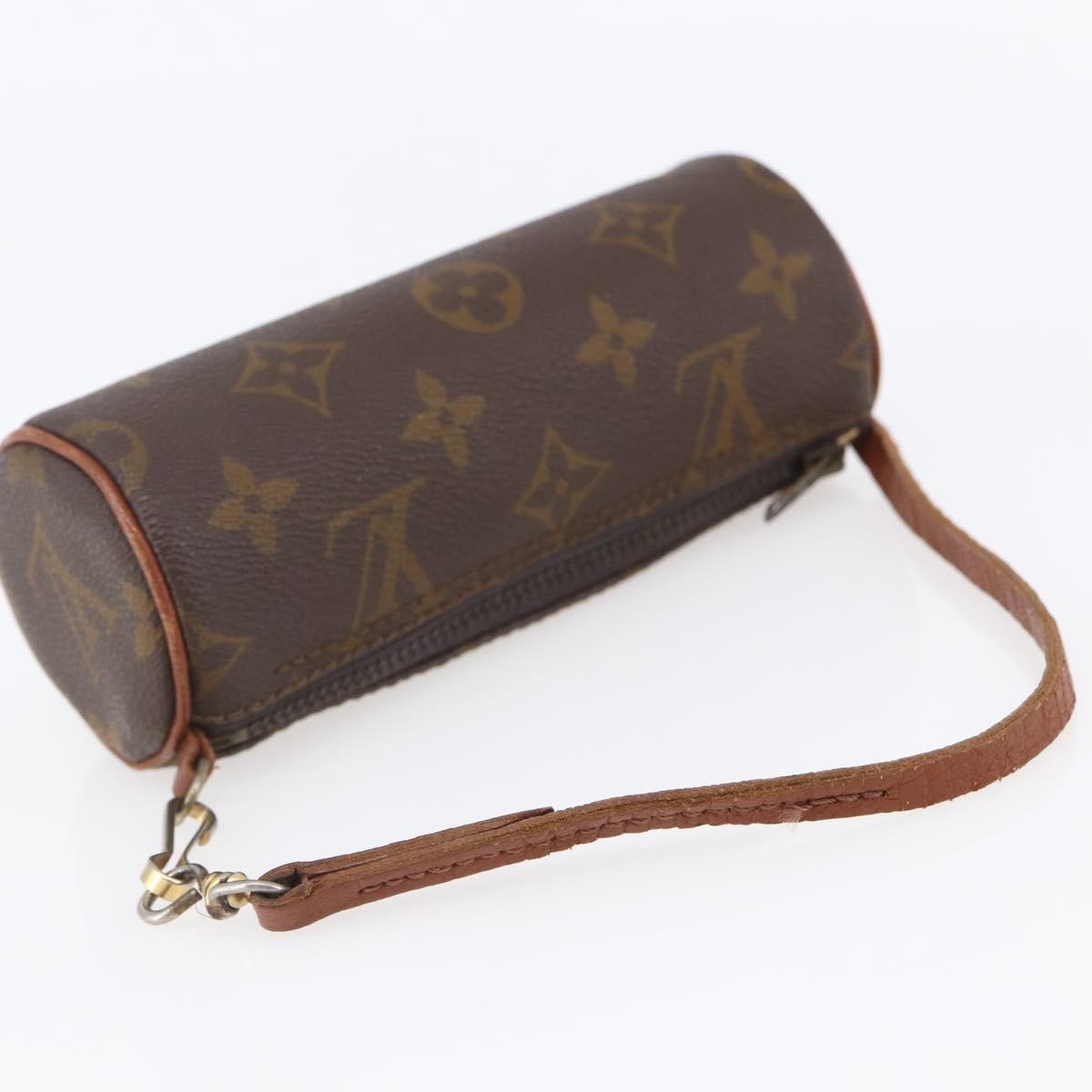 Louis Vuitton Papillon Pochette Monogram Canvas, BROWN, CANVAS, Clutche & pouche