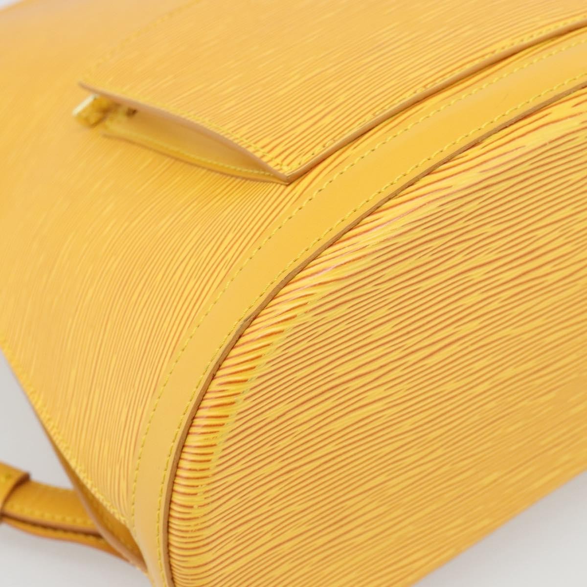 Louis Vuitton Gobelins Backpack Epi Leather, Yellow, Leather, Backpack