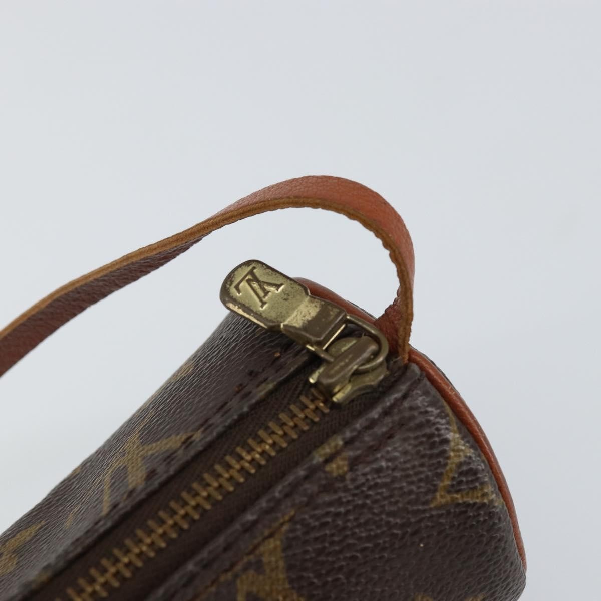 Louis Vuitton Papillon Pochette Monogram Canvas, BROWN, CANVAS, Handbag