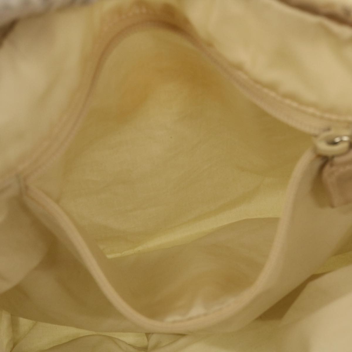 Prada Tote Vitello Daino Vitello Daino, BEIGE, NYLON, Tote bag