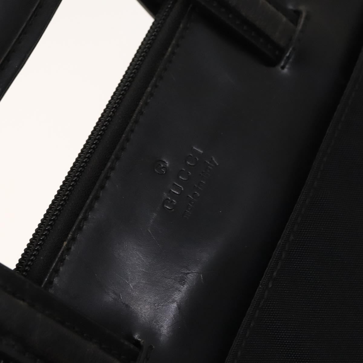 Gucci Vintage Handbag Nylon, BLACK, NYLON, Handbag