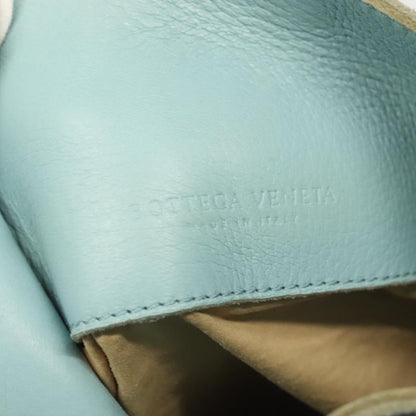 Bottega Veneta Front Zip Hobo Leather, BLUE, LEATHER, Handbag