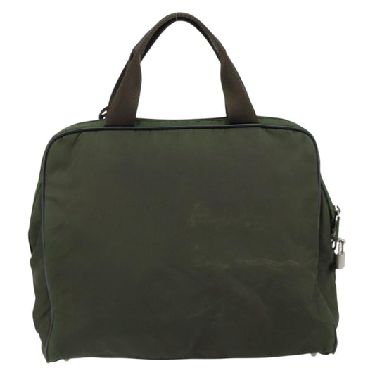 Prada Vintage Handbag Tessuto, KHAKI, NYLON, Handbag