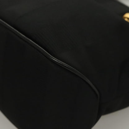 Salvatore Ferragamo Vintage Handbag Nylon, BLACK, NYLON, Handbag