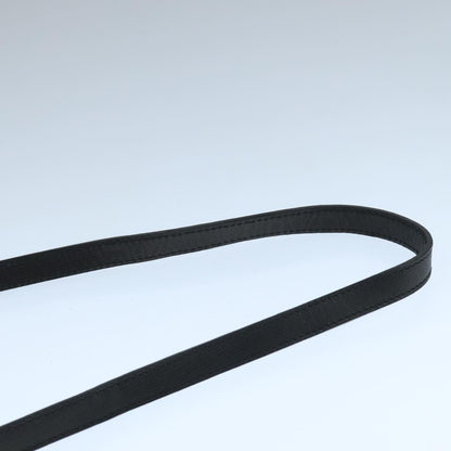 Celine Vintage Circle Logo Crossbody Bag Leather, BLACK, LEATHER, Crossbody bag