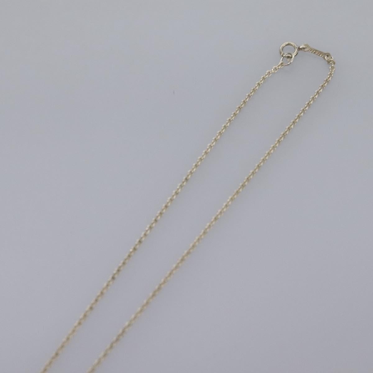 Tiffany & Co. Elsa Peretti Open Heart Pendant Necklace Sterling Silver, SILVER, SILVER, Necklace