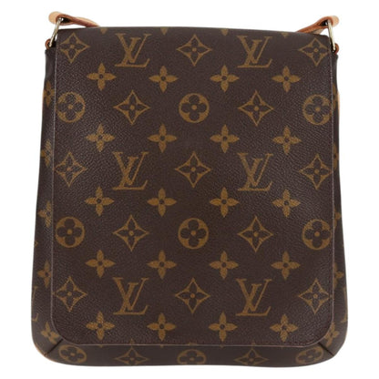 Louis Vuitton Musette Salsa Handbag Monogram Canvas, BROWN, CANVAS, Handbag