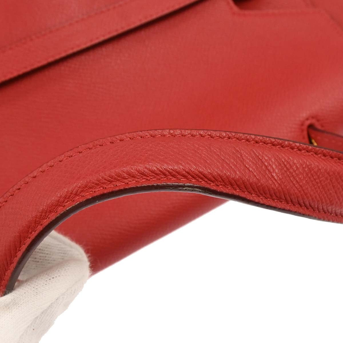 Celine Belt Bag Calfskin, RED, LEATHER, Handbag