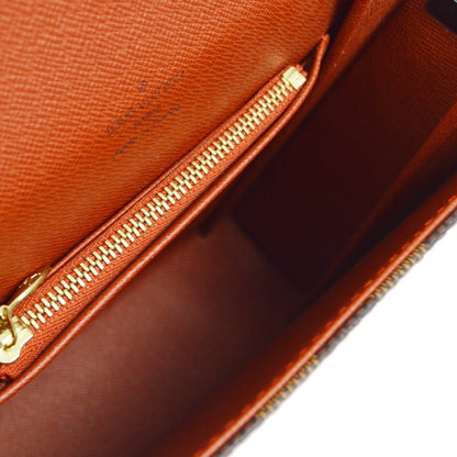 Louis Vuitton Tribeca Handbag Damier, BROWN, CANVAS, Shoulder bag