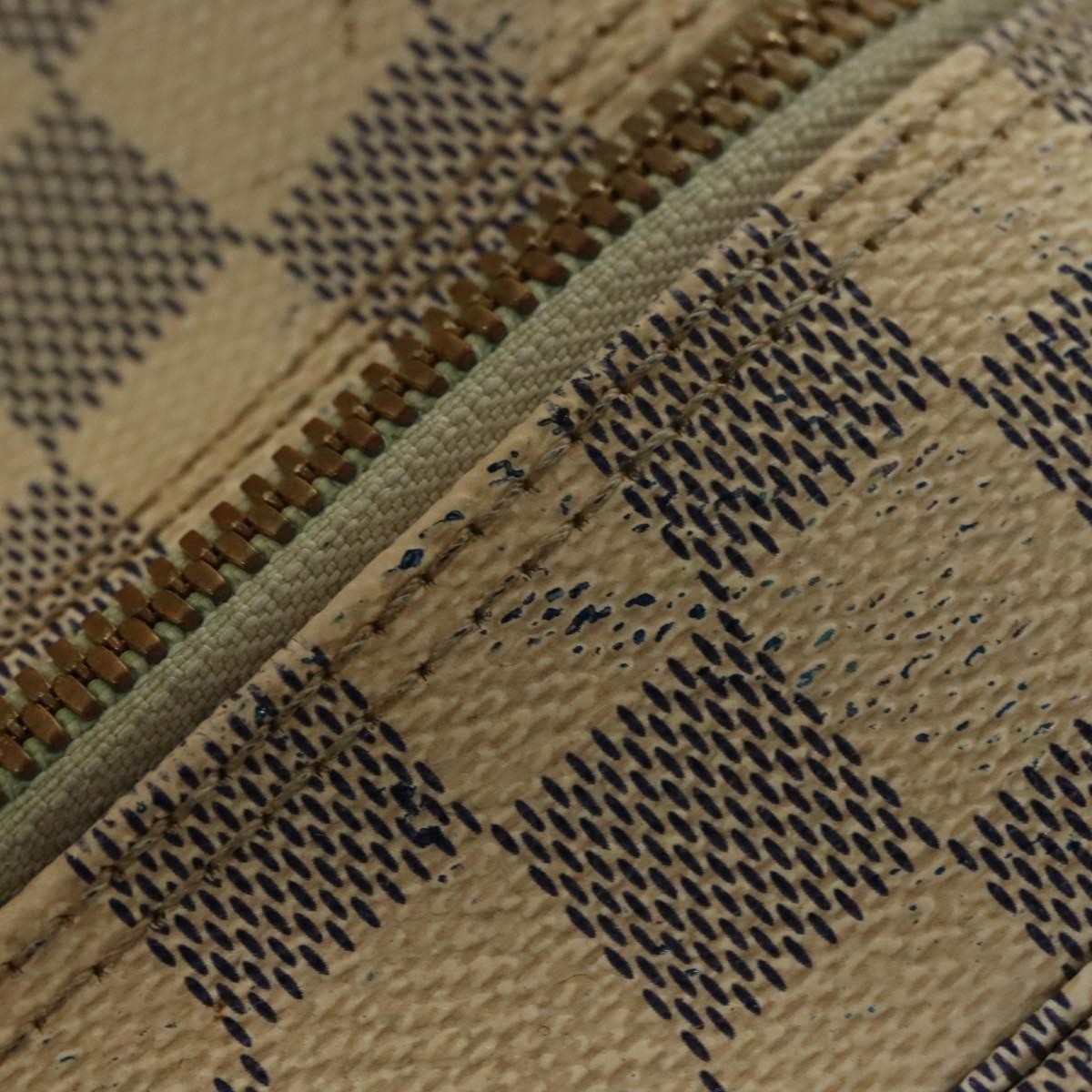 Louis Vuitton Naviglio Handbag Damier, WHITE, CANVAS, Shoulder bag