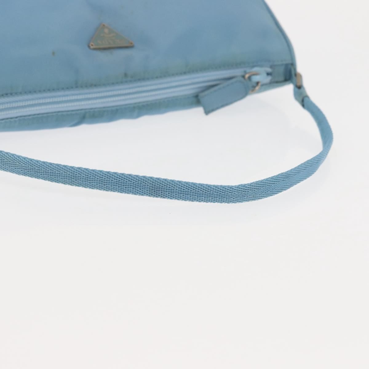 Prada Pochette Shoulder Bag Tessuto, BLUE, NYLON, Clutche & pouche