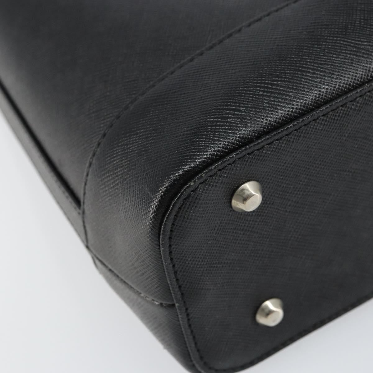 Burberry Vintage tote bag Leather, BLACK, LEATHER, Tote bag