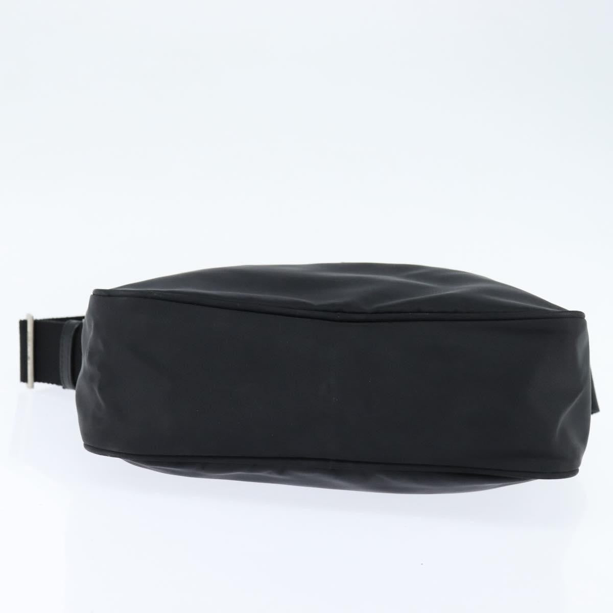Prada Front Pocket Camera Bag Tessuto, BLACK, NYLON, Shoulder bag