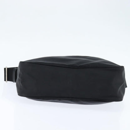 Prada Front Pocket Camera Bag Tessuto, BLACK, NYLON, Shoulder bag