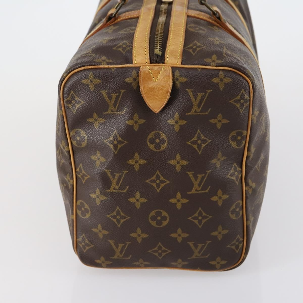 Louis Vuitton Sac Souple Handbag Monogram Canvas, BROWN, CANVAS, Travel bag