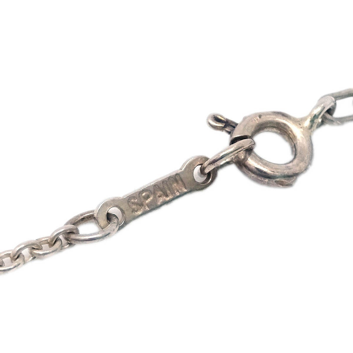 Tiffany & Co. Elsa Peretti Open Heart Pendant Necklace Sterling Silver, SILVER, SILVER, Necklace