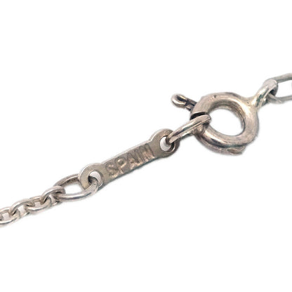 Tiffany & Co. Elsa Peretti Open Heart Pendant Necklace Sterling Silver, SILVER, SILVER, Necklace