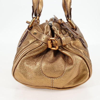 Chloe Paddington Lock Satchel Leather, SILVER, LEATHER, Handbag