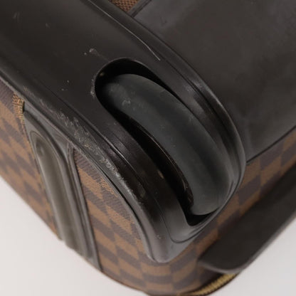 Louis Vuitton Pegase Luggage Damier, Brown, Canvas, Travel Bag