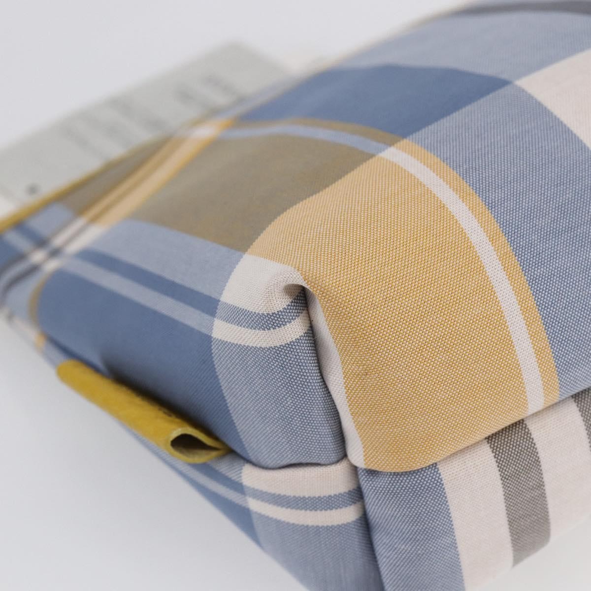 Burberry Nova check Pochette Canvas, BLUE, CANVAS, Clutche & pouche