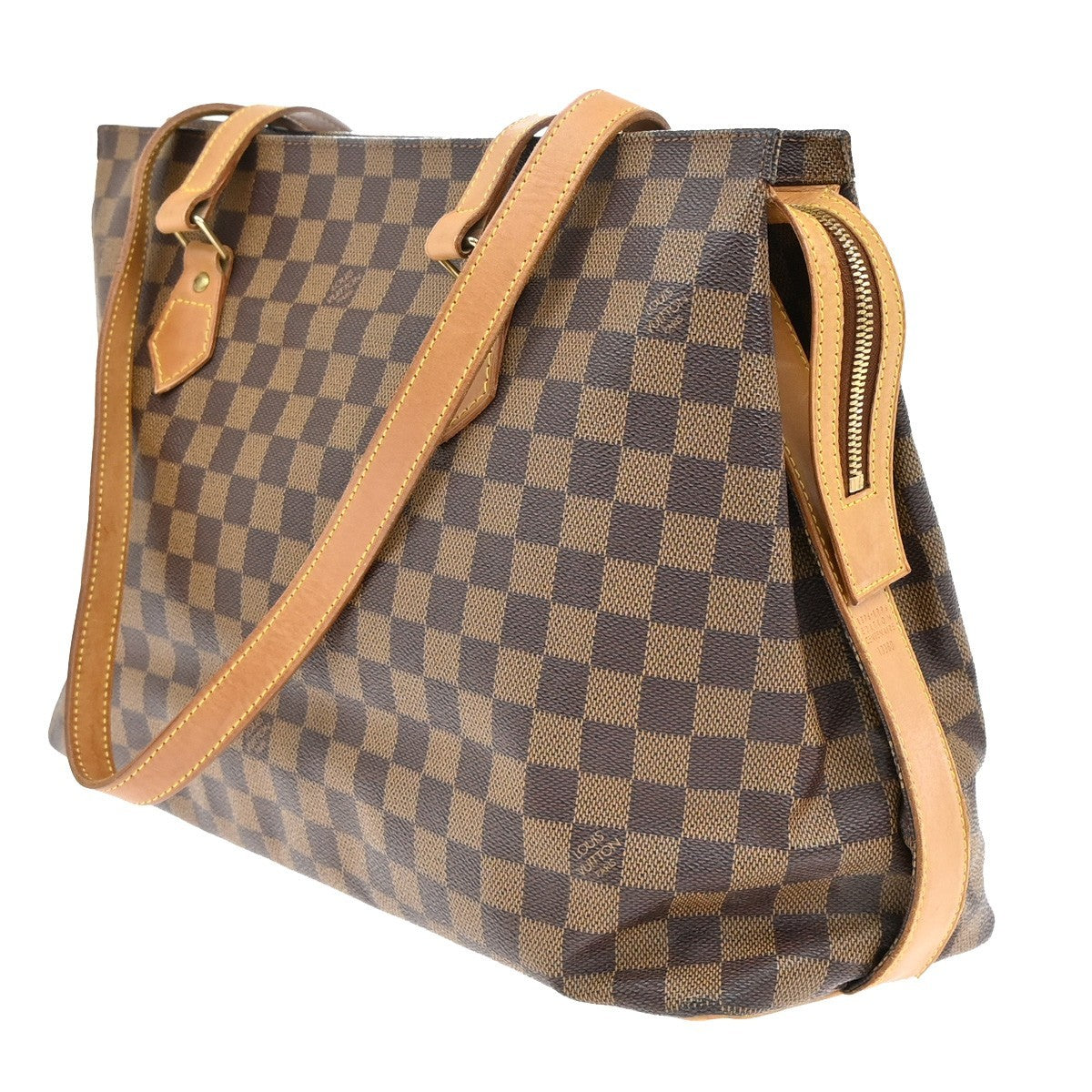 Louis Vuitton Chelsea Handbag Centenaire Damier, BROWN, CANVAS, Handbag