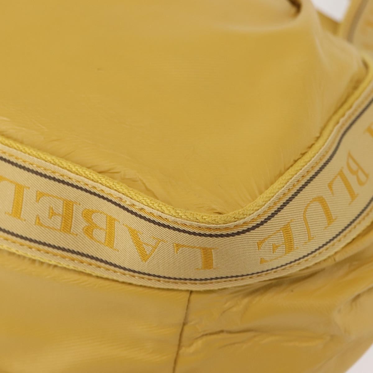 Burberry Blue Label Tote Bag Leather, YELLOW, LEATHER, Tote bag