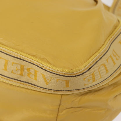 Burberry Blue Label Tote Bag Leather, YELLOW, LEATHER, Tote bag