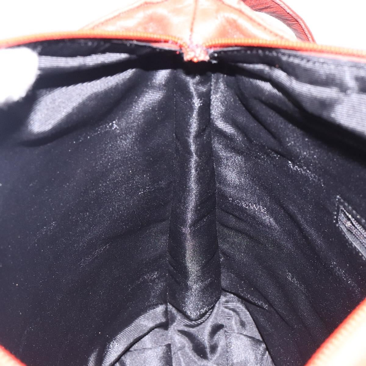 Loewe Vintage Shoulder Bag Leather, RED, LEATHER, Shoulder bag