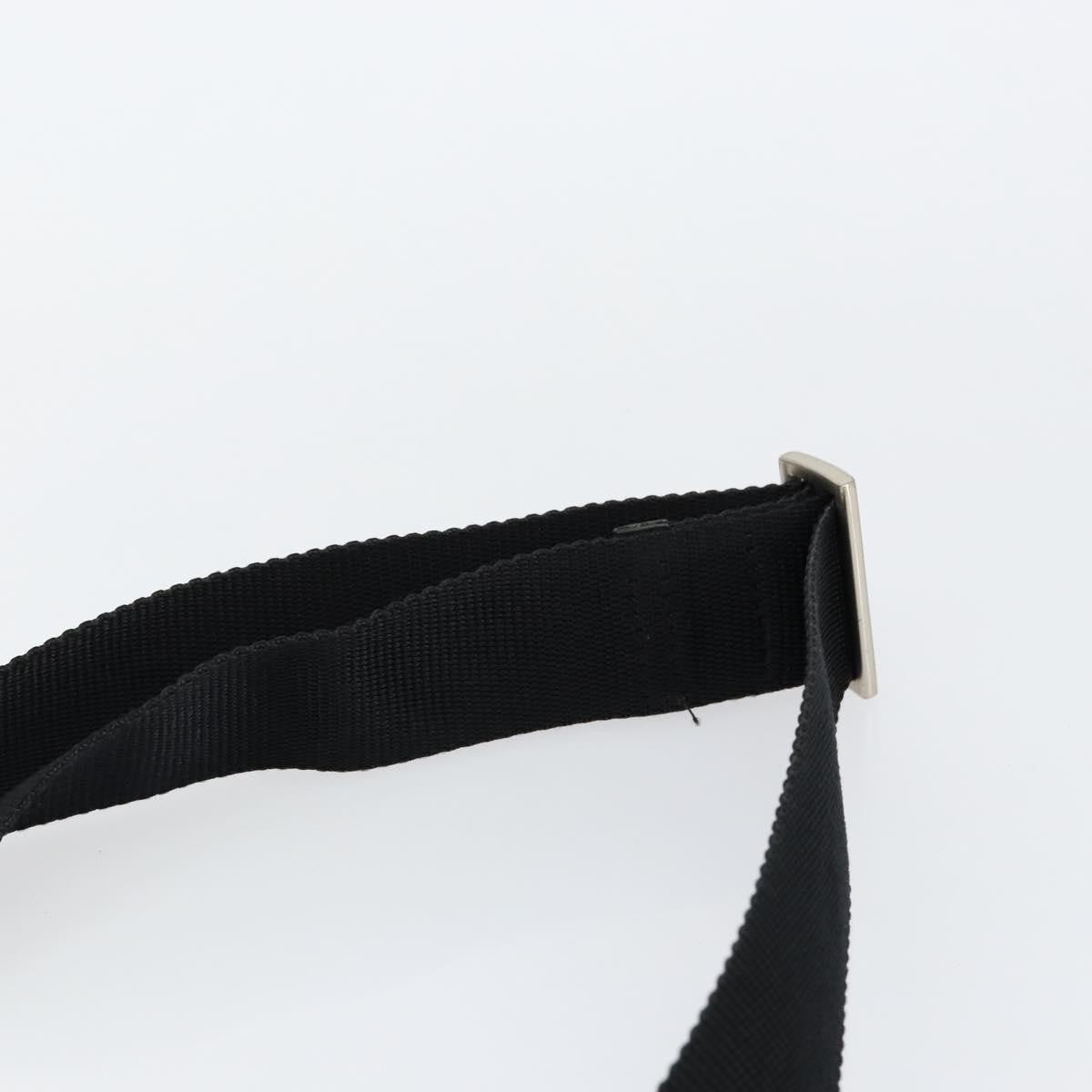 Prada Flat Messenger Bag Tessuto, BLACK, NYLON, Shoulder bag