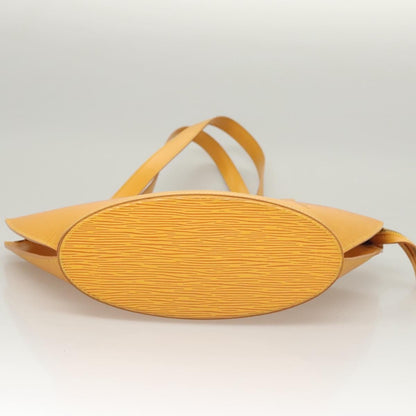 Louis Vuitton Saint Jacques Handbag Epi Leather, YELLOW, LEATHER, Handbag