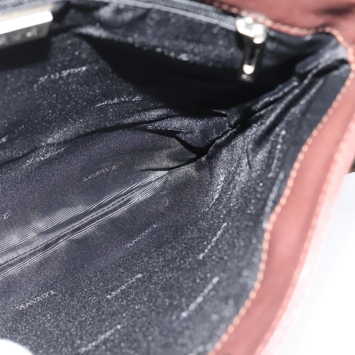 Loewe Anagram Shoulder Bag Leather, BROWN, LEATHER, Shoulder bag