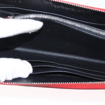 Loewe Anagram Wallet Leather, RED, LEATHER, Wallets