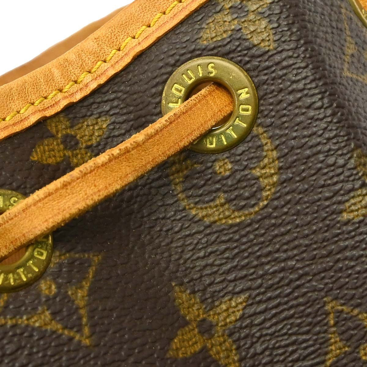 Louis Vuitton Vintage Montsouris Backpack Monogram Canvas, Brown, Canvas, Backpack