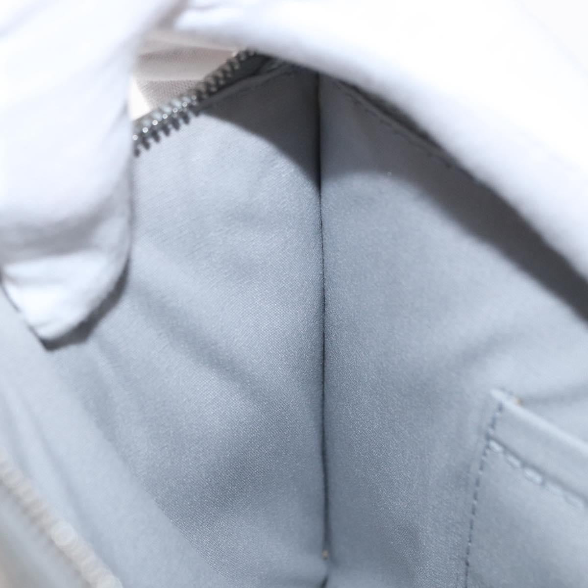 Louis Vuitton Pochette Clutch Monogram Miroir PVC, SILVER, PATENT_LEATHER, Clutche & pouche