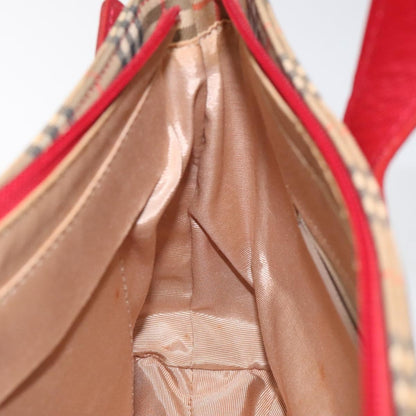 Burberry Nova Check Handbag Nova Check Canvas, BEIGE, CANVAS, Handbag