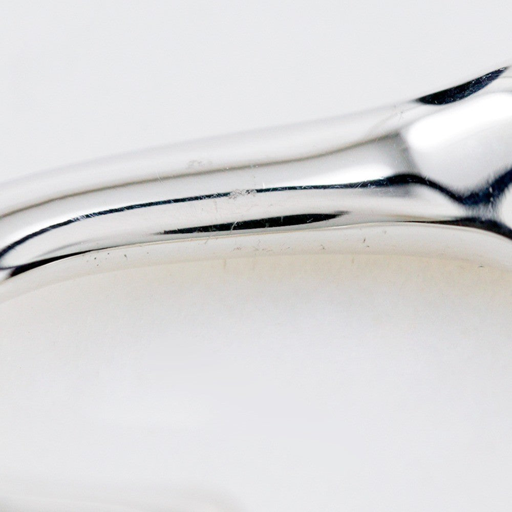 Tiffany & Co. Elsa Peretti Open Heart Pendant Necklace Sterling Silver, SILVER, SILVER, Necklace