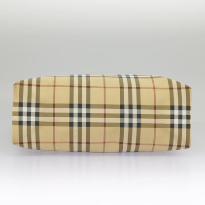 Burberry Nova Check Tote canvas check pattern, BEIGE, CANVAS, Tote bag