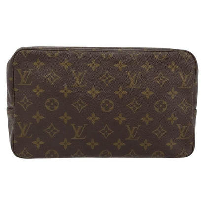Louis Vuitton Trousse Toilette Monogram Canvas, BROWN, CANVAS, Clutche & pouche