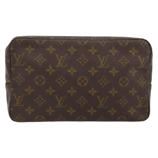 Louis Vuitton Trousse Toilette Monogram Canvas, BROWN, CANVAS, Clutche & pouche