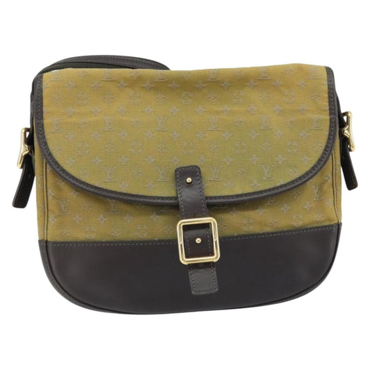 Louis Vuitton Marjorie Handbag Mini Lin, KHAKI, CANVAS, Shoulder bag