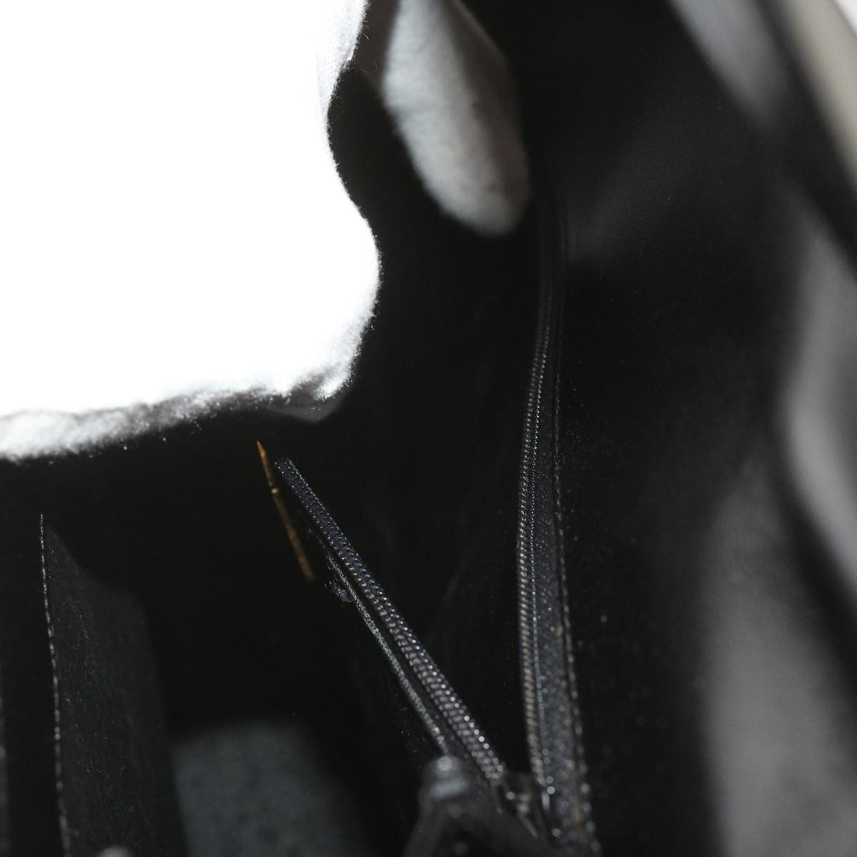 Versace Vintage Convertible Medusa Top Handle Bag Leather, BLACK, LEATHER, Handbag