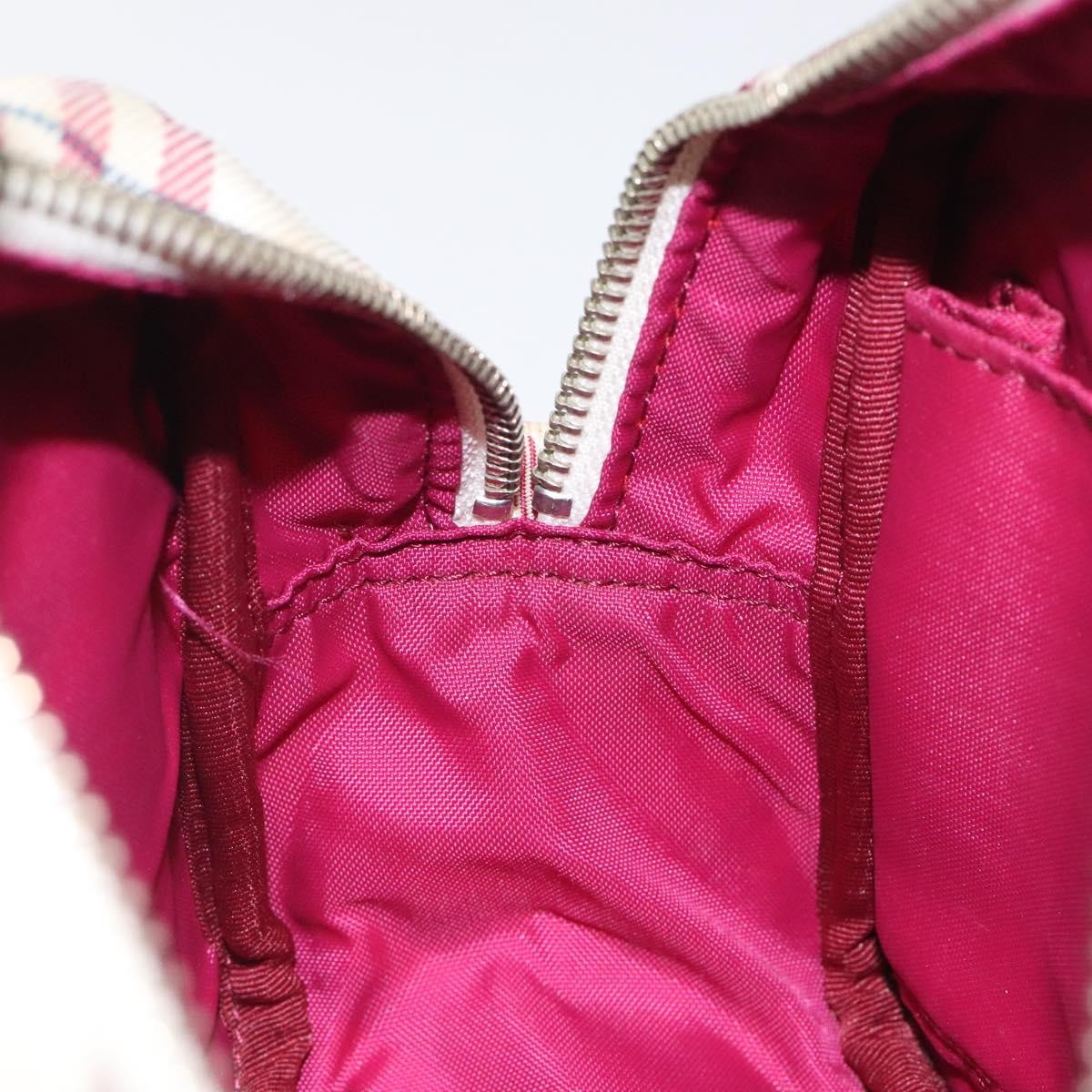 Burberry Nova Check Blue Label Nylon, BEIGE, NYLON, Shoulder bag