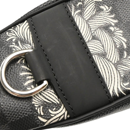 Louis Vuitton Tadao Handbag Limited Edition Nemeth Damier Graphite, GRAY, CANVAS, Tote bag