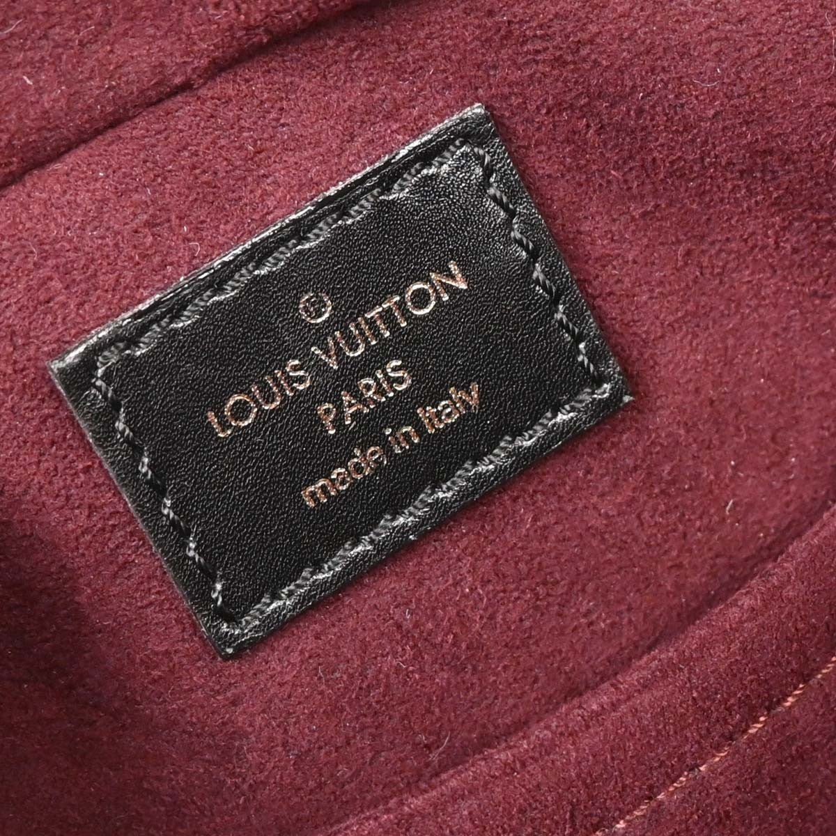 Louis Vuitton Mizi Vienna Handbag Monogram Quilted Lambskin, BLACK, LEATHER, Handbag