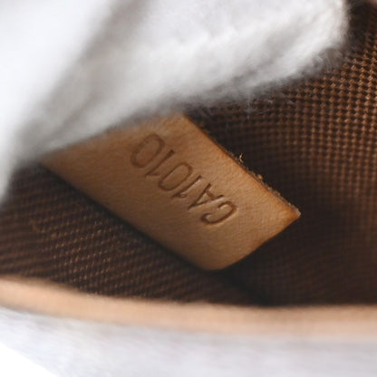 Louis Vuitton Pochette Gange Monogram Canvas, Brown, Canvas, Clutch