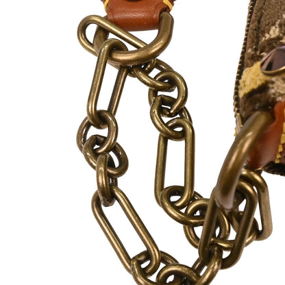 Louis Vuitton Trompe L'Oeil Pochette Monogram Velvet, BROWN, VELVET, Clutche & pouche