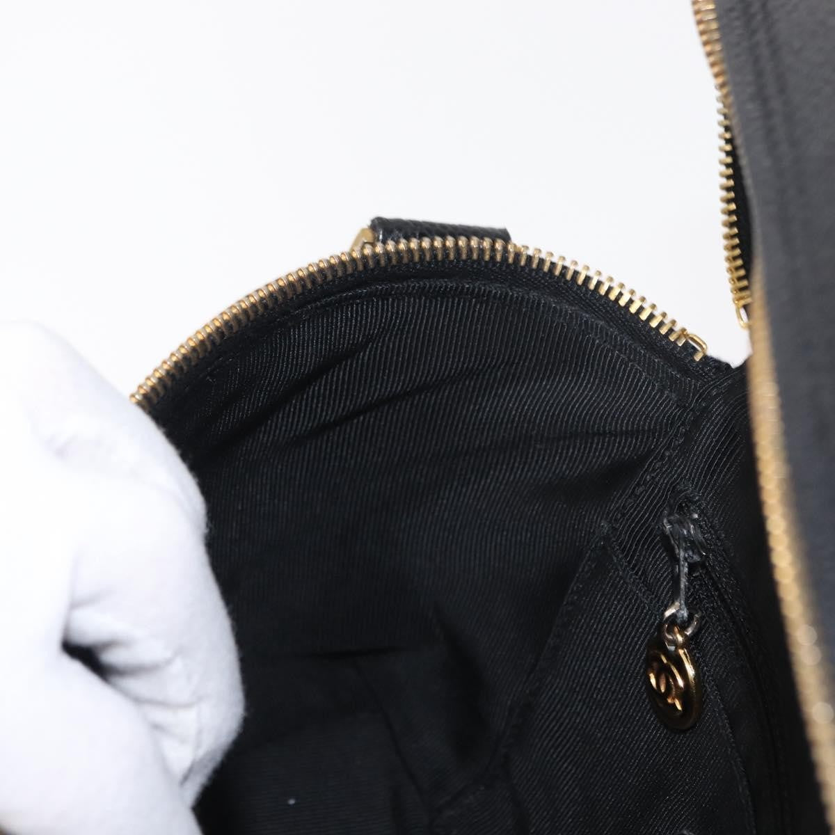 Chanel Vintage CC Shoulder Bag Caviar, BLACK, LEATHER, Shoulder bag